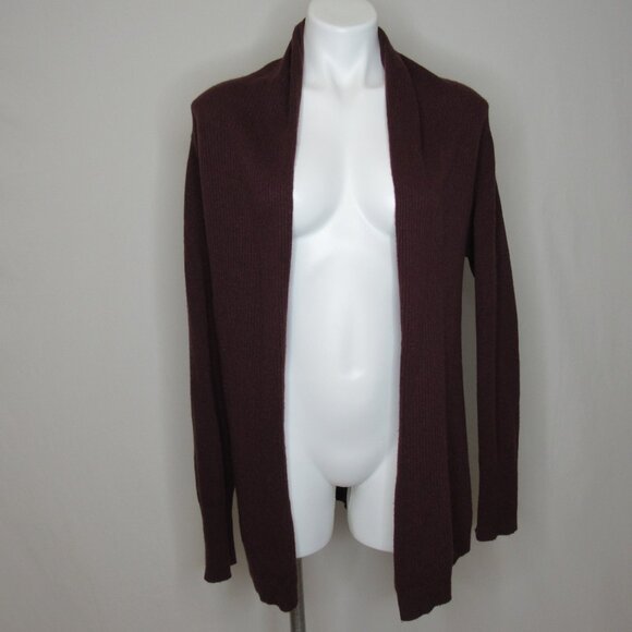Banana Republic Burgundy Red Tie Back Cardigan Sweater Women's M Medium - Picture 6 of 9